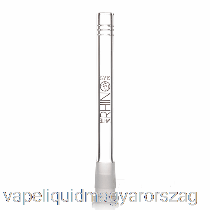 Fehér Orrszarvú 19/14 üveg Alsószárú 6 Hüvelykes Vape Folyadék